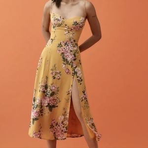 Reformation Juliette Midi Dress in Anjelica